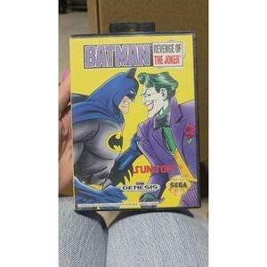 Batman: Revenge of the Joker Sega Genesis Box Near MINT - No Manual